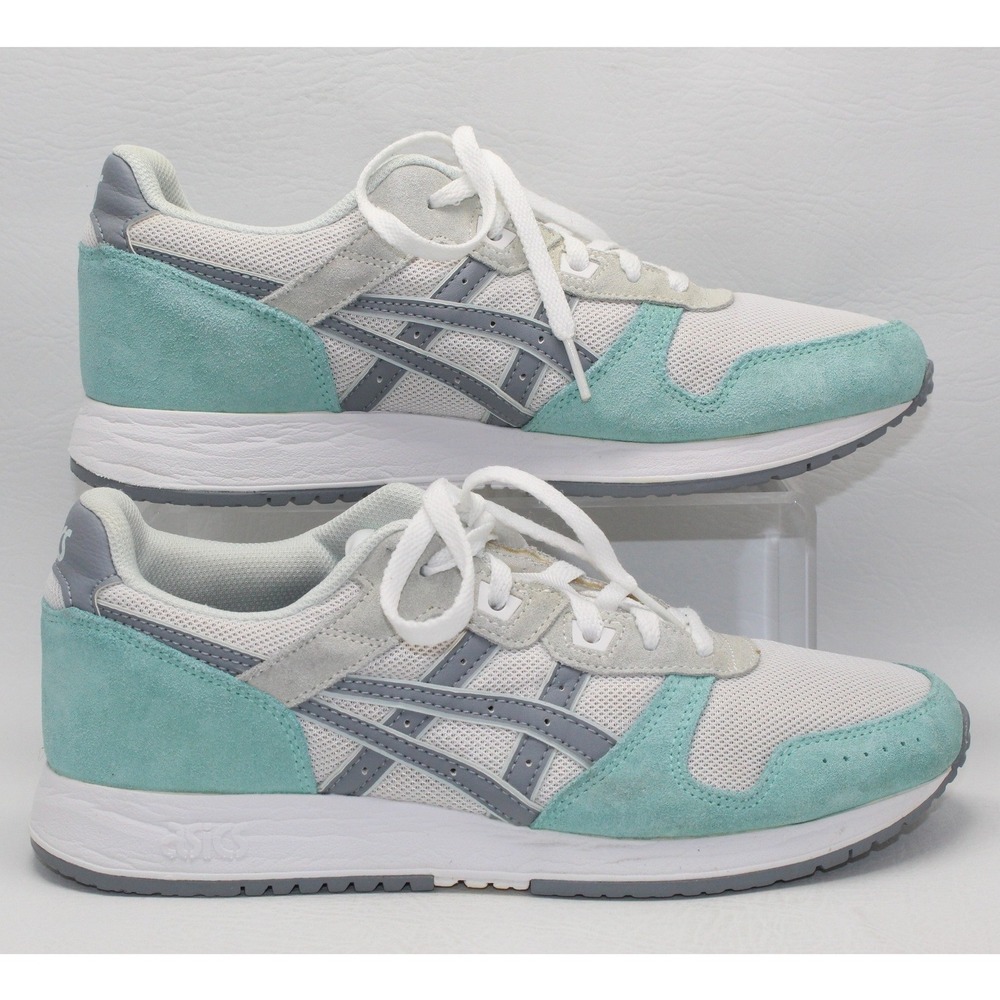 ASICS Lyte Classic Womens Sneakers Mist White Mint Suede 1202A306 Size 9.5